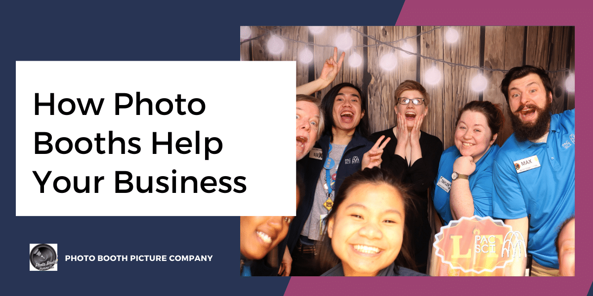 Blog thumbnail titled How Photo Booths Help Your Business