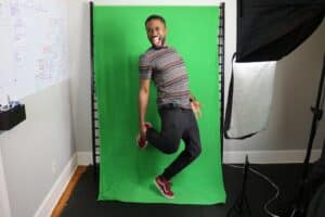 green screen photo booth